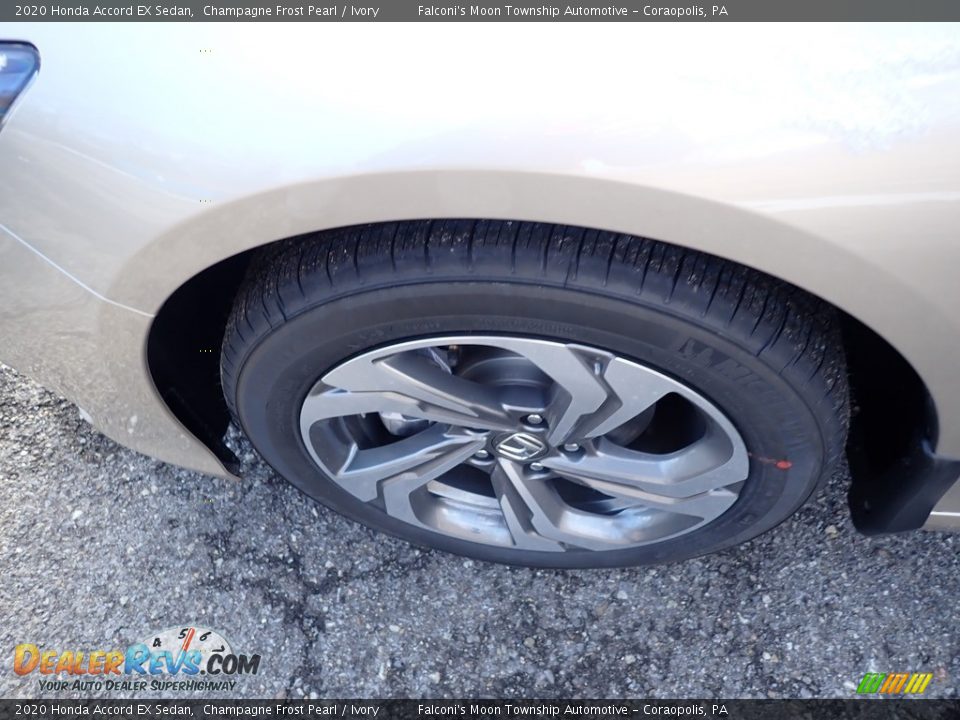2020 Honda Accord EX Sedan Champagne Frost Pearl / Ivory Photo #8