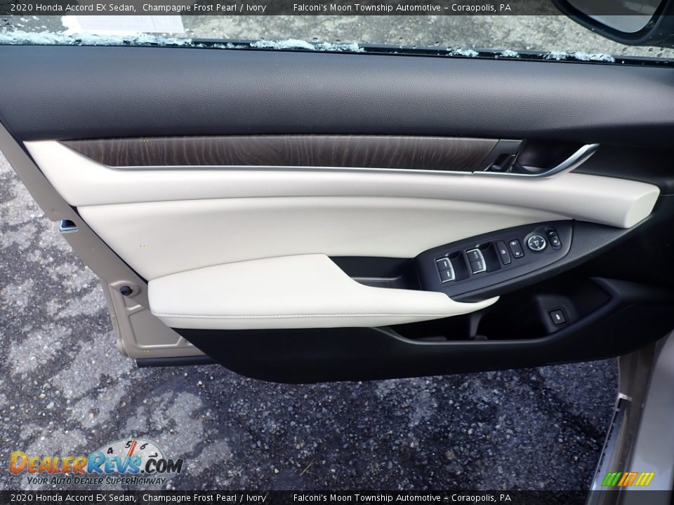 2020 Honda Accord EX Sedan Champagne Frost Pearl / Ivory Photo #12