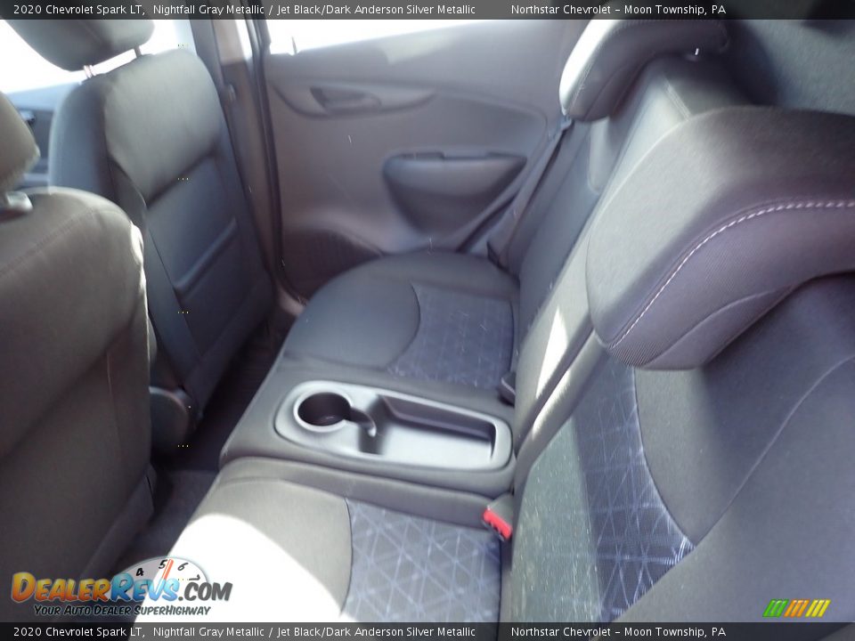 2020 Chevrolet Spark LT Nightfall Gray Metallic / Jet Black/Dark Anderson Silver Metallic Photo #12