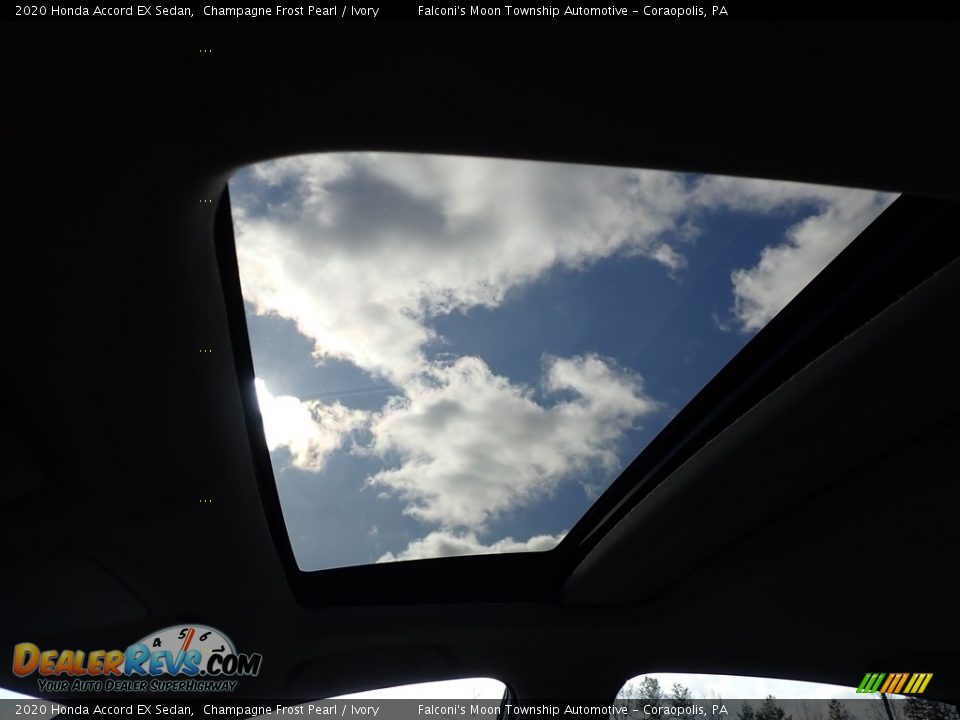 2020 Honda Accord EX Sedan Champagne Frost Pearl / Ivory Photo #14