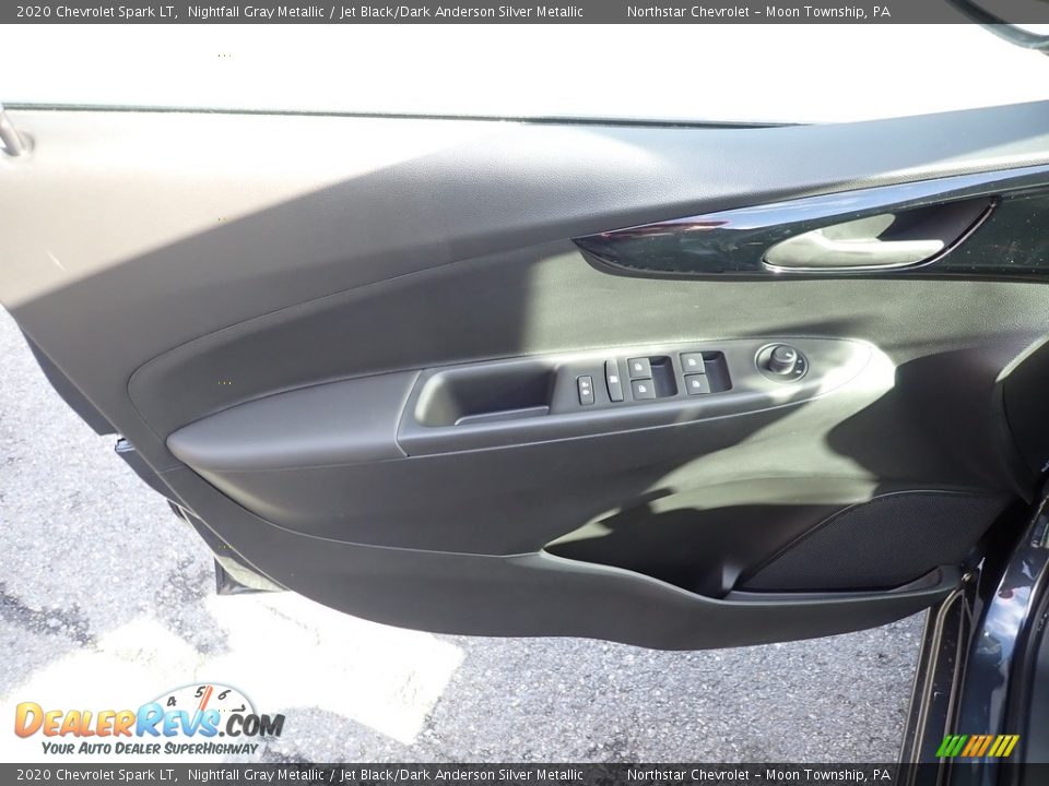 2020 Chevrolet Spark LT Nightfall Gray Metallic / Jet Black/Dark Anderson Silver Metallic Photo #14