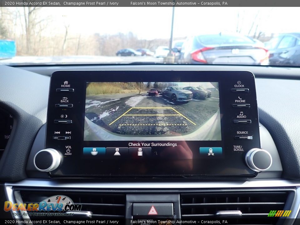 2020 Honda Accord EX Sedan Champagne Frost Pearl / Ivory Photo #16