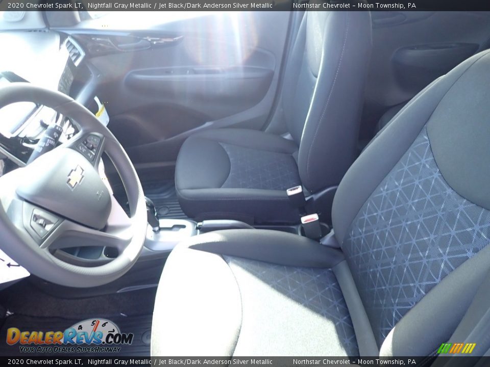 2020 Chevrolet Spark LT Nightfall Gray Metallic / Jet Black/Dark Anderson Silver Metallic Photo #15