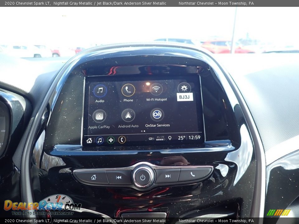 2020 Chevrolet Spark LT Nightfall Gray Metallic / Jet Black/Dark Anderson Silver Metallic Photo #17