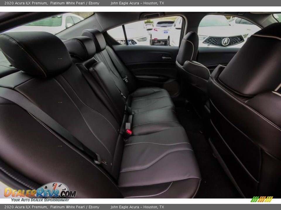 2020 Acura ILX Premium Platinum White Pearl / Ebony Photo #21