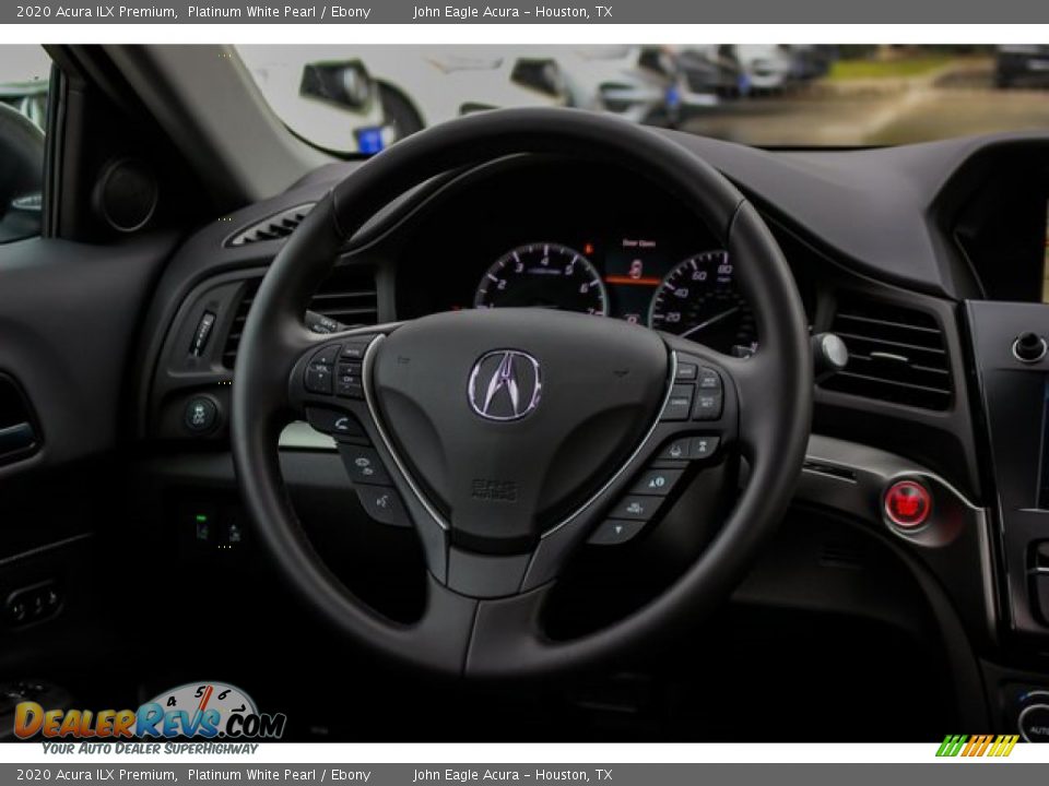 2020 Acura ILX Premium Platinum White Pearl / Ebony Photo #26