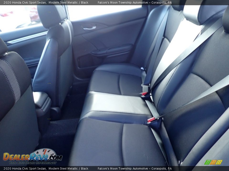 2020 Honda Civic Sport Sedan Modern Steel Metallic / Black Photo #9