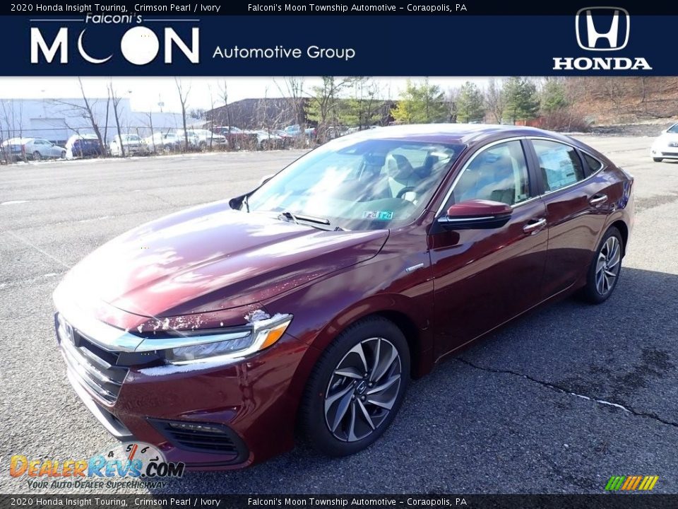 2020 Honda Insight Touring Crimson Pearl / Ivory Photo #1