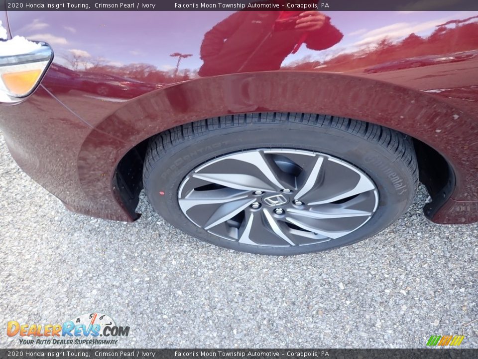 2020 Honda Insight Touring Crimson Pearl / Ivory Photo #7