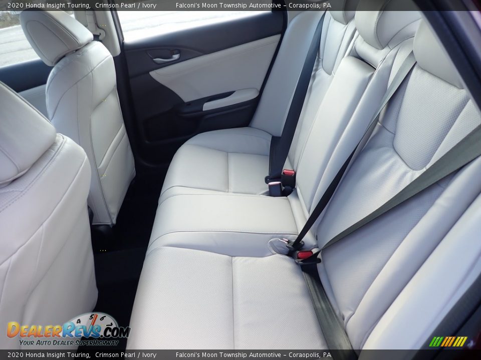 2020 Honda Insight Touring Crimson Pearl / Ivory Photo #9