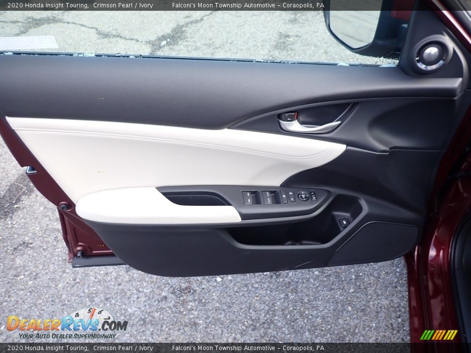 2020 Honda Insight Touring Crimson Pearl / Ivory Photo #11