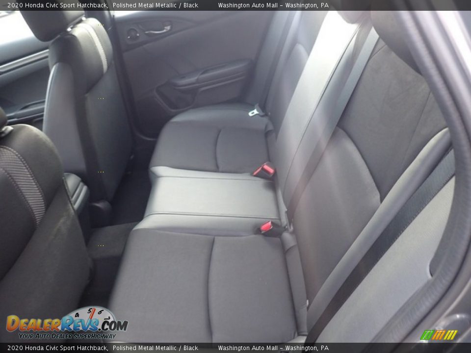 2020 Honda Civic Sport Hatchback Polished Metal Metallic / Black Photo #9