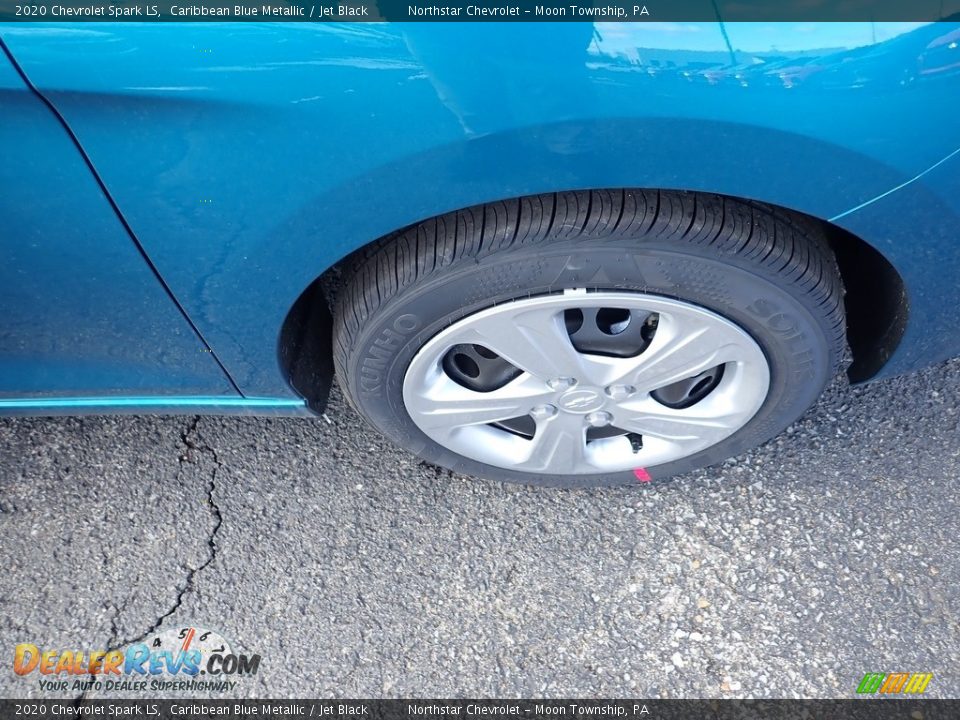 2020 Chevrolet Spark LS Caribbean Blue Metallic / Jet Black Photo #9