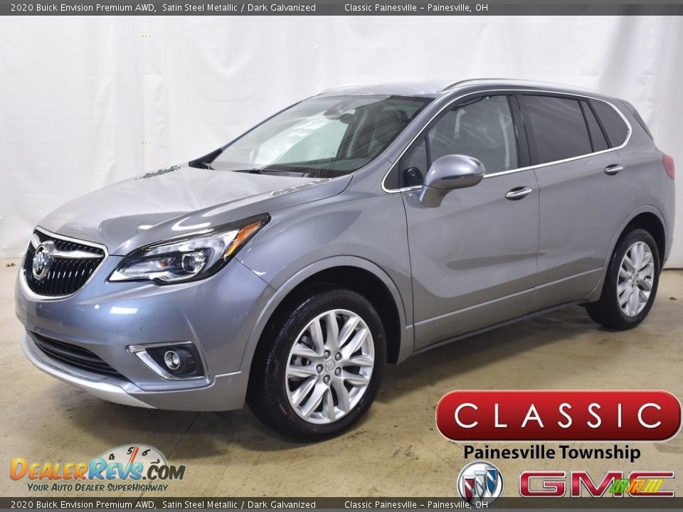 2020 Buick Envision Premium AWD Satin Steel Metallic / Dark Galvanized Photo #1