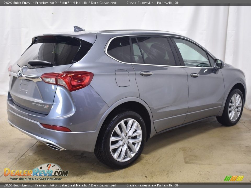 2020 Buick Envision Premium AWD Satin Steel Metallic / Dark Galvanized Photo #2