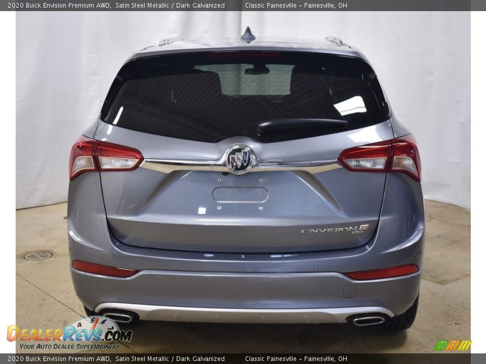 2020 Buick Envision Premium AWD Satin Steel Metallic / Dark Galvanized Photo #3