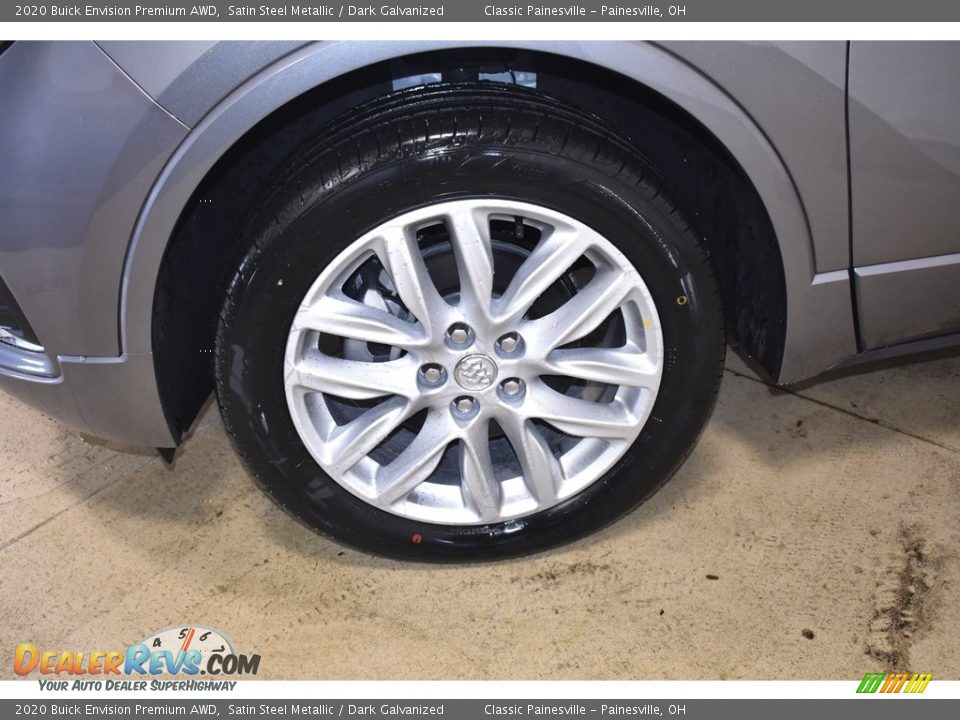 2020 Buick Envision Premium AWD Satin Steel Metallic / Dark Galvanized Photo #5