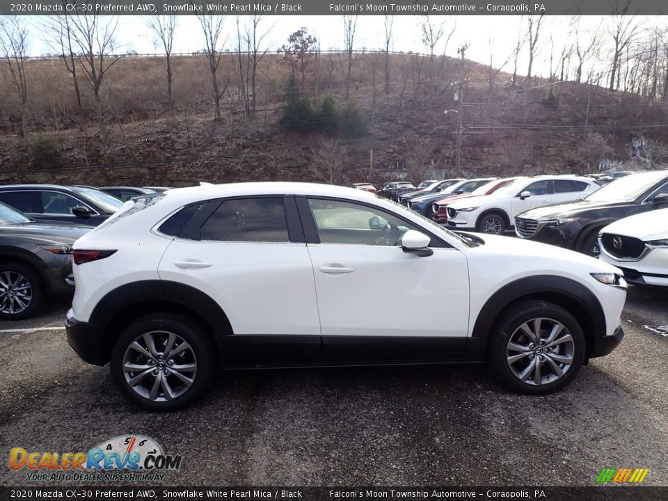 2020 Mazda CX-30 Preferred AWD Snowflake White Pearl Mica / Black Photo #1