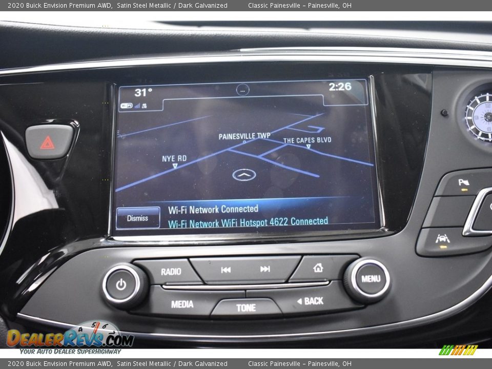 2020 Buick Envision Premium AWD Satin Steel Metallic / Dark Galvanized Photo #9