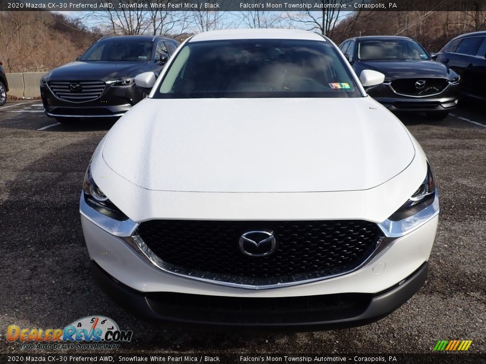 2020 Mazda CX-30 Preferred AWD Snowflake White Pearl Mica / Black Photo #3
