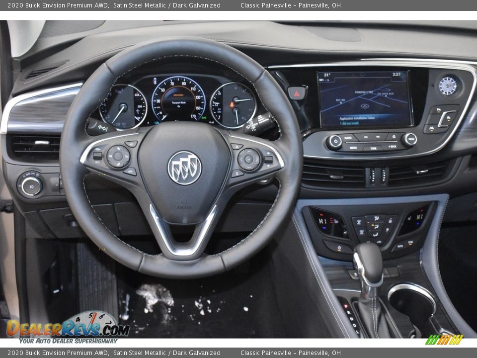 2020 Buick Envision Premium AWD Satin Steel Metallic / Dark Galvanized Photo #10
