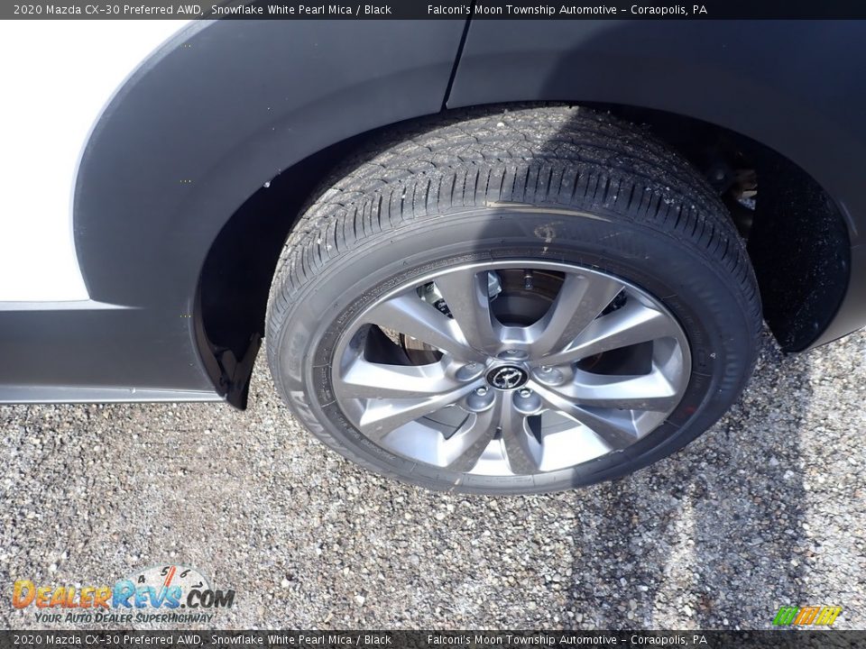 2020 Mazda CX-30 Preferred AWD Snowflake White Pearl Mica / Black Photo #6