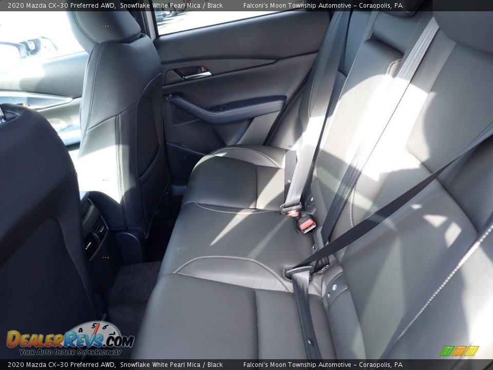 2020 Mazda CX-30 Preferred AWD Snowflake White Pearl Mica / Black Photo #7