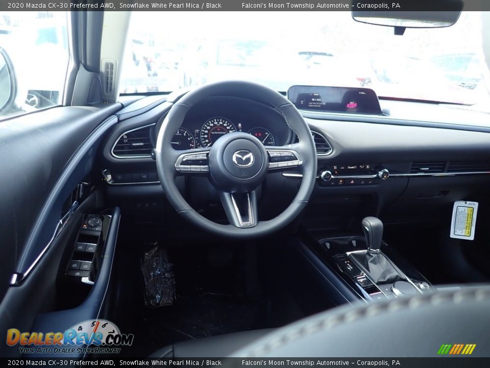 2020 Mazda CX-30 Preferred AWD Snowflake White Pearl Mica / Black Photo #8