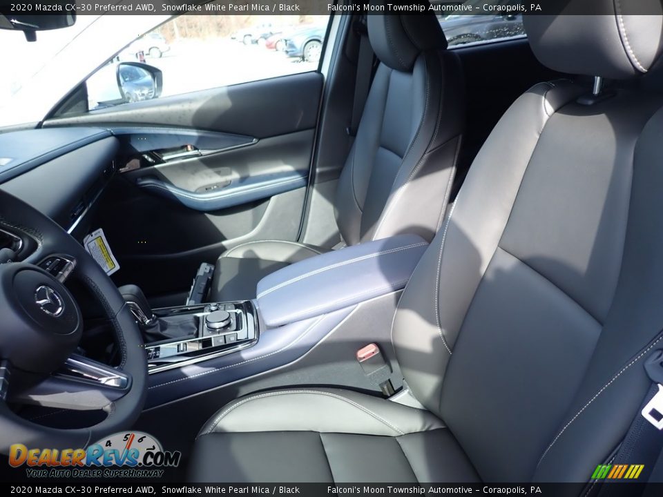 2020 Mazda CX-30 Preferred AWD Snowflake White Pearl Mica / Black Photo #10