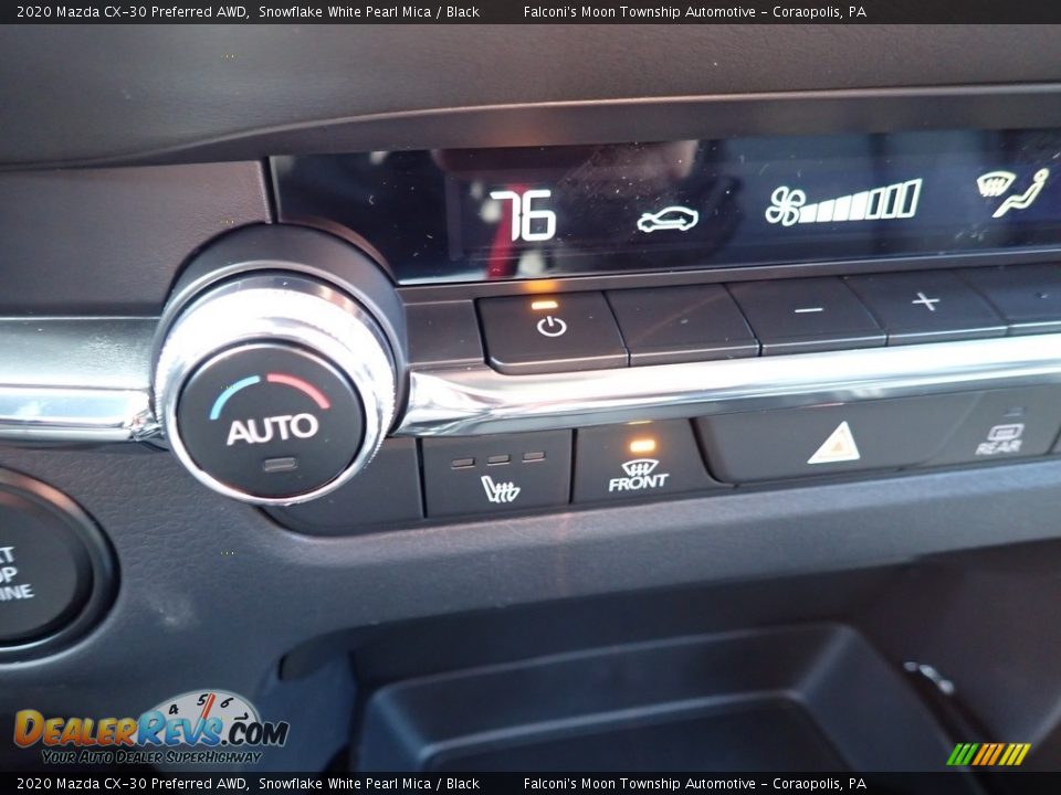 2020 Mazda CX-30 Preferred AWD Snowflake White Pearl Mica / Black Photo #14