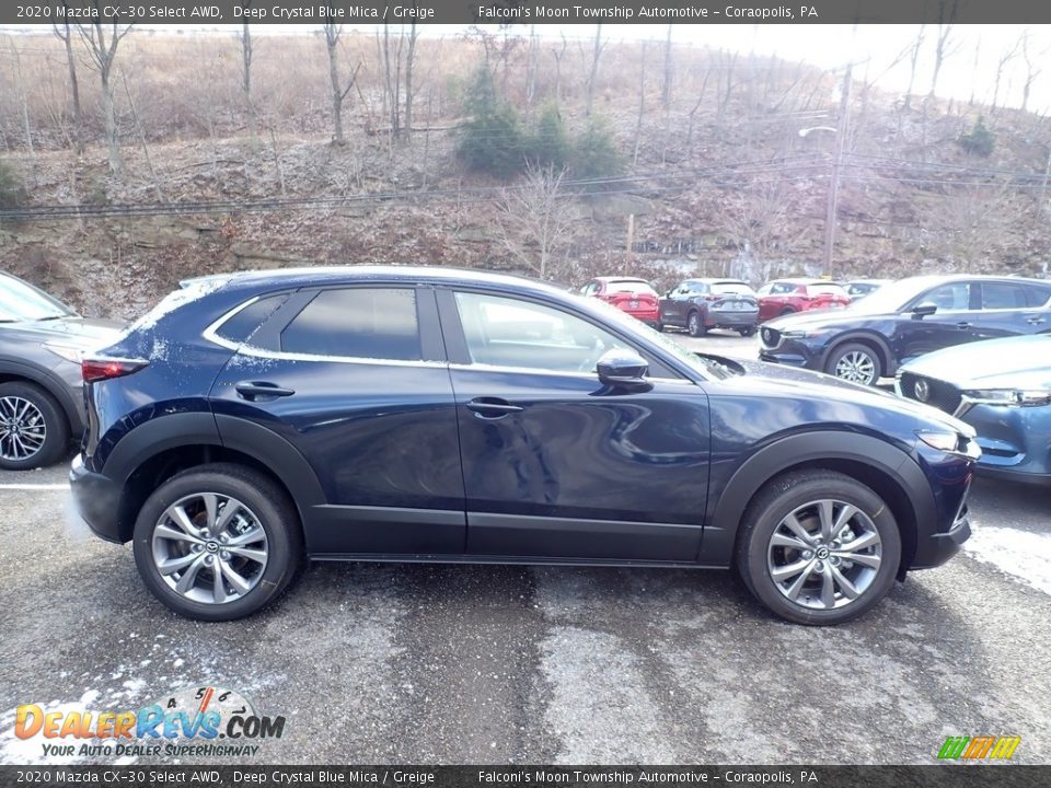 Deep Crystal Blue Mica 2020 Mazda CX-30 Select AWD Photo #1