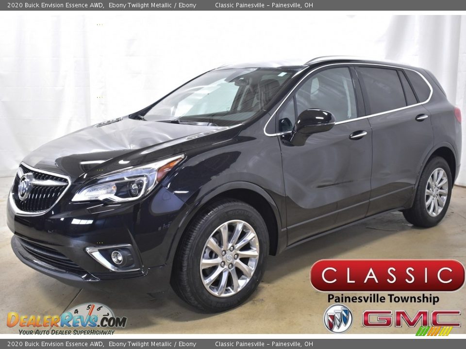 2020 Buick Envision Essence AWD Ebony Twilight Metallic / Ebony Photo #1