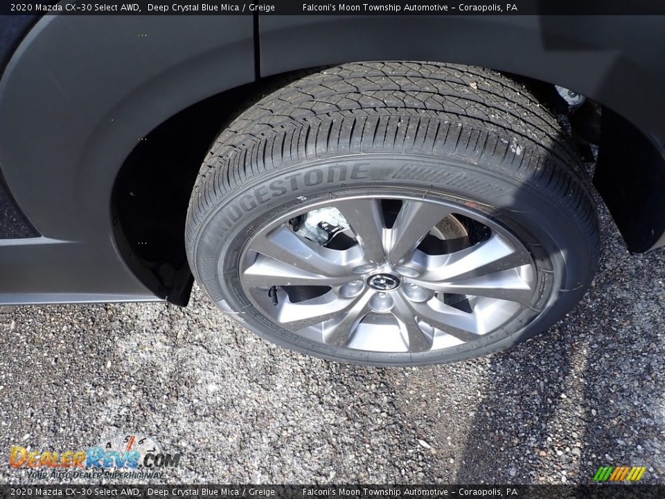 2020 Mazda CX-30 Select AWD Deep Crystal Blue Mica / Greige Photo #7