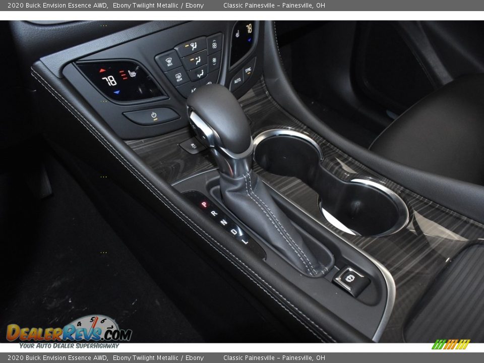 2020 Buick Envision Essence AWD Ebony Twilight Metallic / Ebony Photo #8
