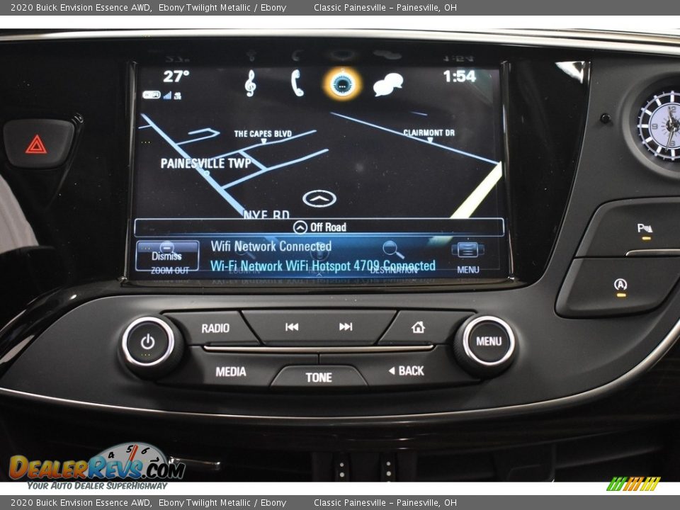 2020 Buick Envision Essence AWD Ebony Twilight Metallic / Ebony Photo #9