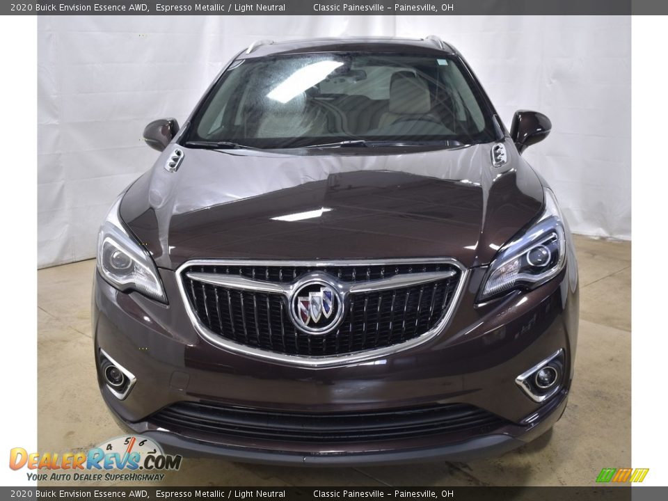 2020 Buick Envision Essence AWD Espresso Metallic / Light Neutral Photo #4