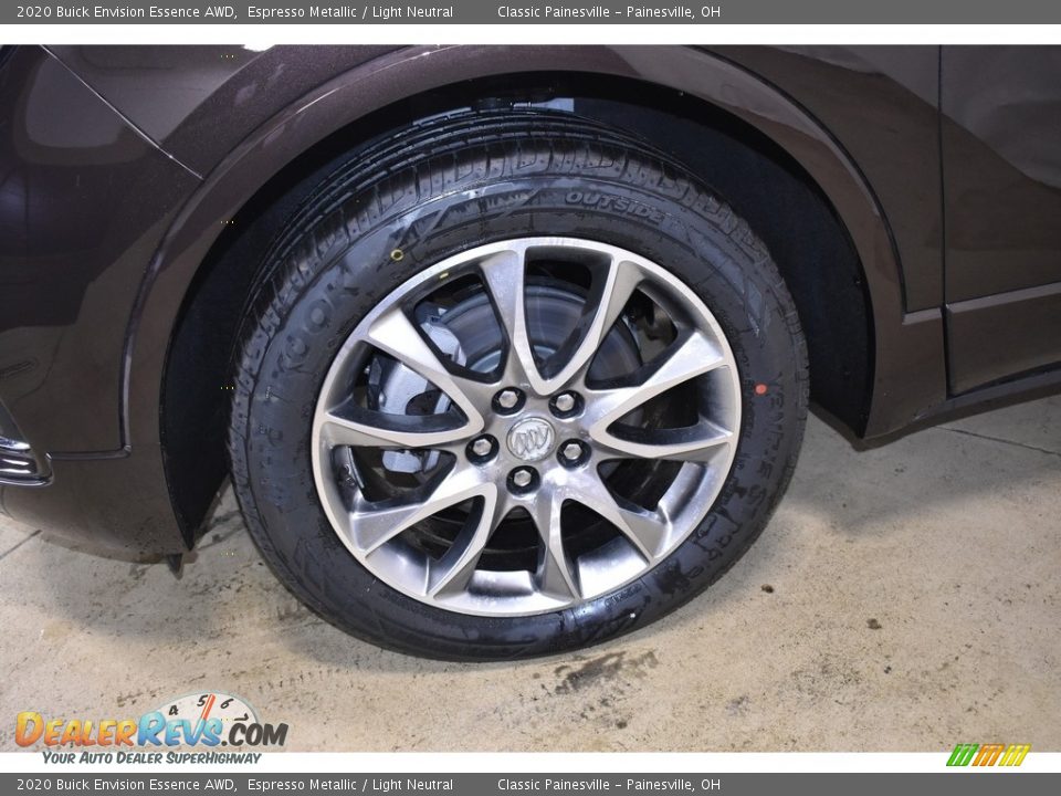 2020 Buick Envision Essence AWD Espresso Metallic / Light Neutral Photo #5