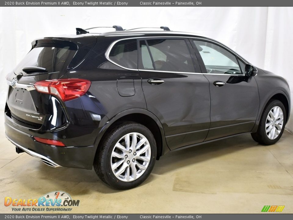 2020 Buick Envision Premium II AWD Ebony Twilight Metallic / Ebony Photo #2