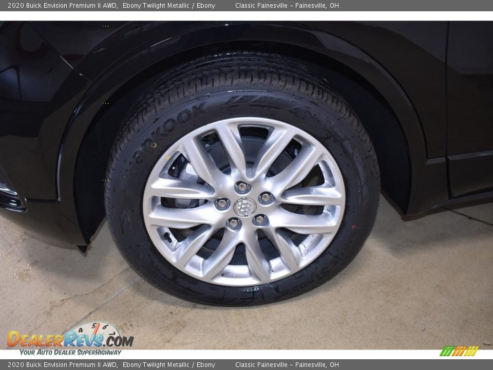 2020 Buick Envision Premium II AWD Ebony Twilight Metallic / Ebony Photo #5