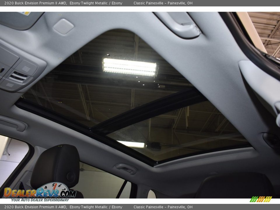 2020 Buick Envision Premium II AWD Ebony Twilight Metallic / Ebony Photo #6