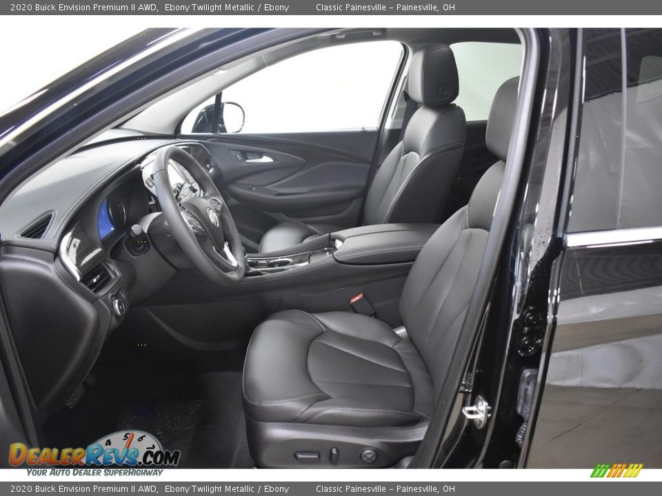 2020 Buick Envision Premium II AWD Ebony Twilight Metallic / Ebony Photo #7