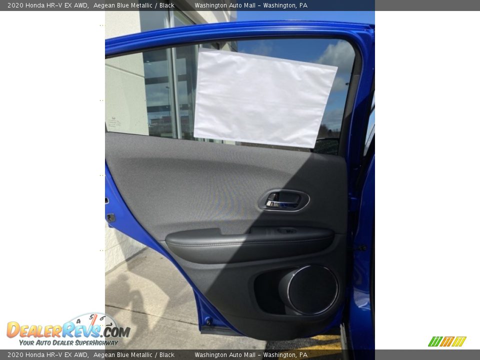 2020 Honda HR-V EX AWD Aegean Blue Metallic / Black Photo #16