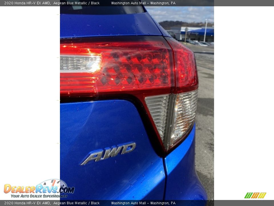 2020 Honda HR-V EX AWD Aegean Blue Metallic / Black Photo #22