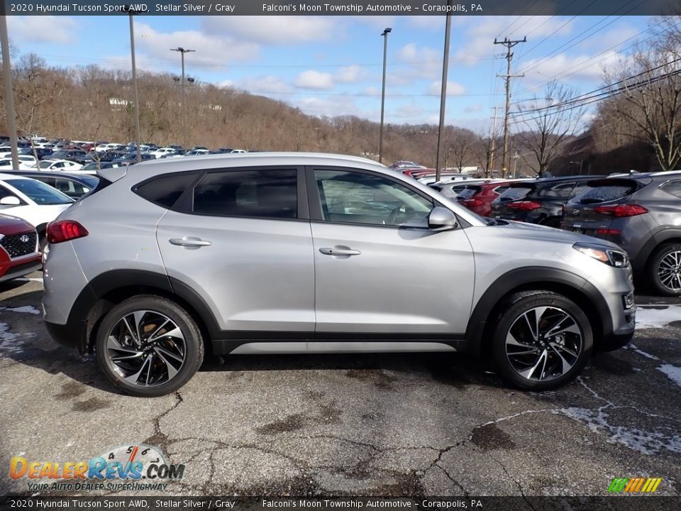 2020 Hyundai Tucson Sport AWD Stellar Silver / Gray Photo #1