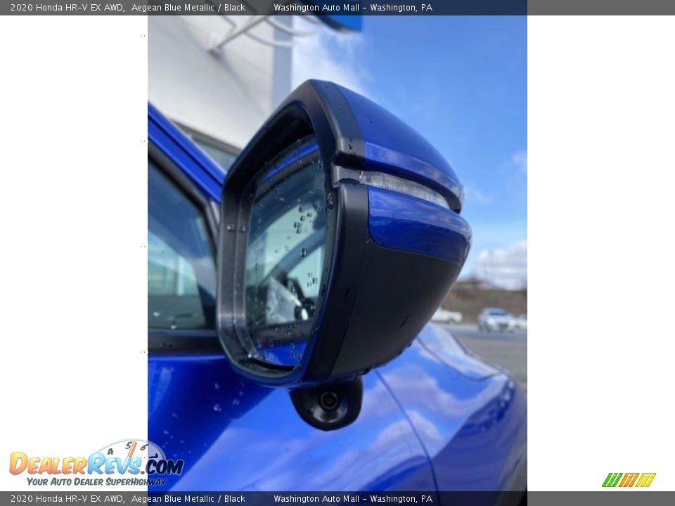 2020 Honda HR-V EX AWD Aegean Blue Metallic / Black Photo #26