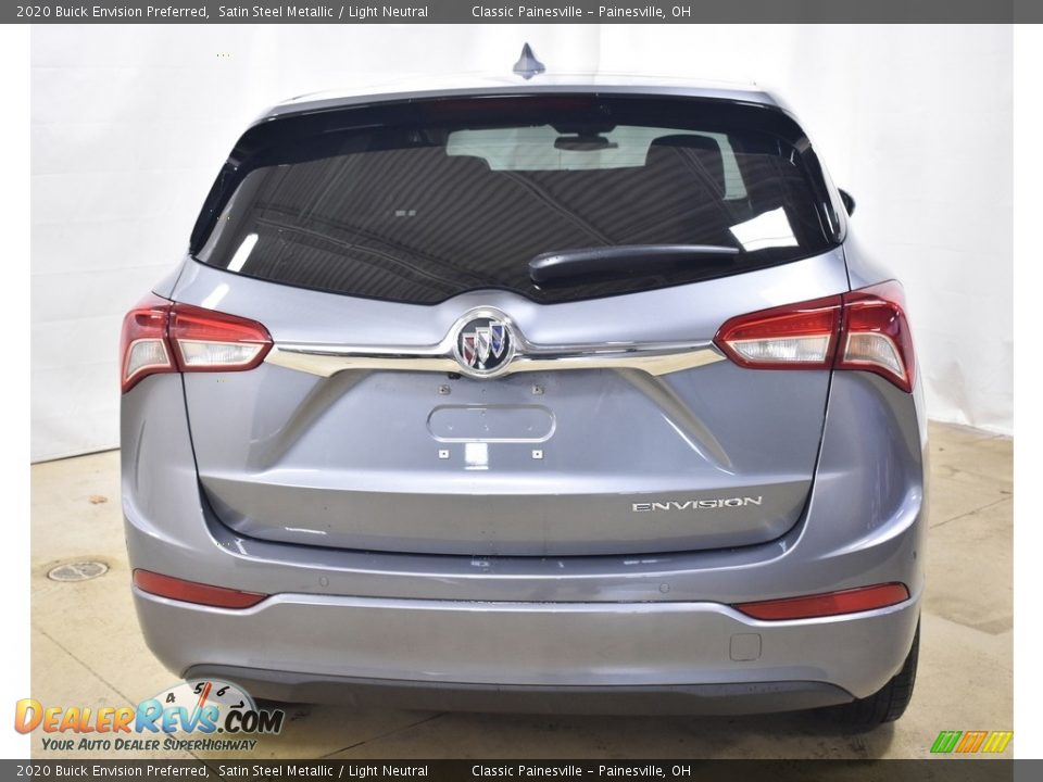 2020 Buick Envision Preferred Satin Steel Metallic / Light Neutral Photo #3