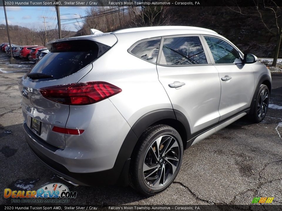 2020 Hyundai Tucson Sport AWD Stellar Silver / Gray Photo #2