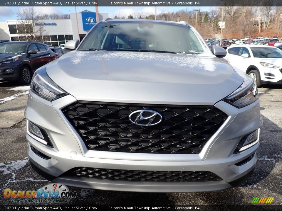 2020 Hyundai Tucson Sport AWD Stellar Silver / Gray Photo #4