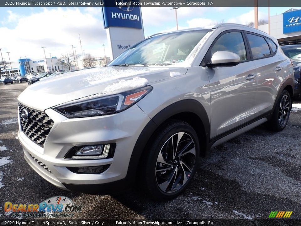 2020 Hyundai Tucson Sport AWD Stellar Silver / Gray Photo #5