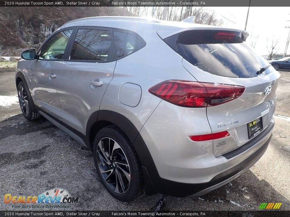 2020 Hyundai Tucson Sport AWD Stellar Silver / Gray Photo #6